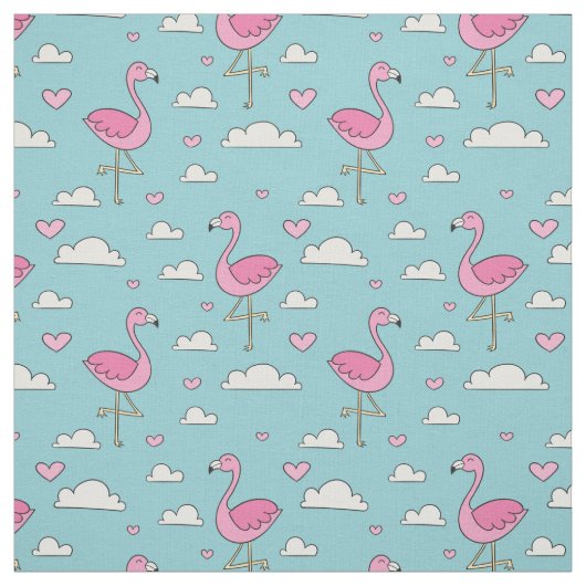 Flamingo-Muster Stoff (Muster)