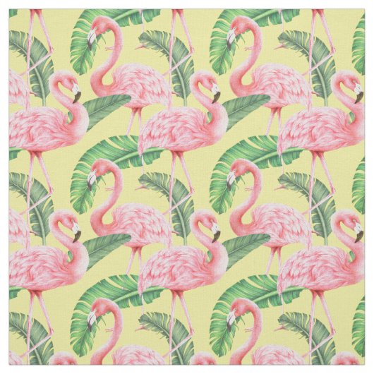 Flamingo-Muster Stoff (Muster)
