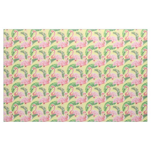 Flamingo-Muster Stoff (Fat Quarter (45,7 x 55,9 cm))