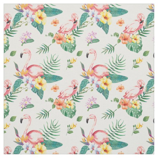 Flamingo-Muster Stoff (Muster)