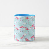 Flamingo-Muster Tasse (Zentrum)
