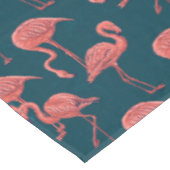 Flamingo-Muster Tischdecke (Schrägansicht)