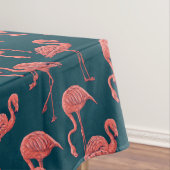 Flamingo-Muster Tischdecke (Beispiel)