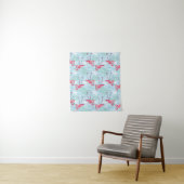 Flamingo-Muster Wandteppich (Beispiel)