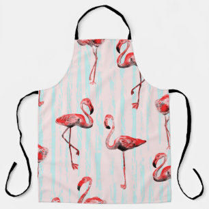 Flamingo nahtloses Muster Schürze