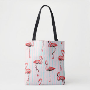Flamingo nahtloses Muster Tasche