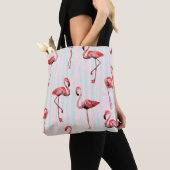 Flamingo nahtloses Muster Tasche (Von Nahem)