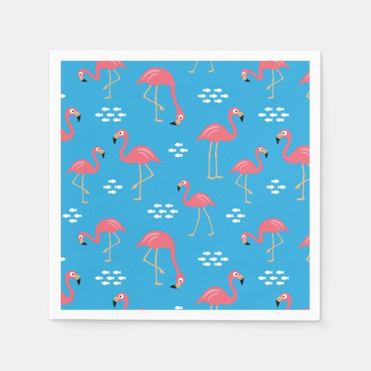 Flamingo Napkins Serviette (Vorderseite)