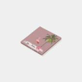 Flamingo Natalino Solitário Post-it Klebezettel (angewinkelt)