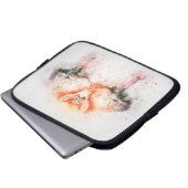 Flamingo-Neopren-Laptop-Hülse 10 Zoll Laptopschutzhülle (Vorne Knopf)