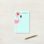 Flamingo Niedlich Tropical Kids Post-it-Notes Post-it Klebezettel (Auf Schreibtisch)
