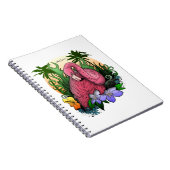 Flamingo Notizblock (Rechte Seite)