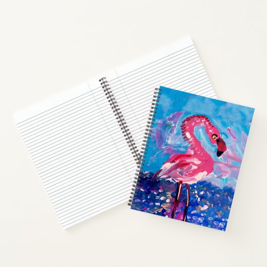 Flamingo Notizblock (Innenseite)