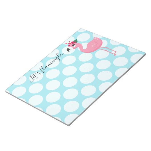 Flamingo Notizblock (angewinkelt)