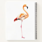 Flamingo Notizblock (Rückseite)
