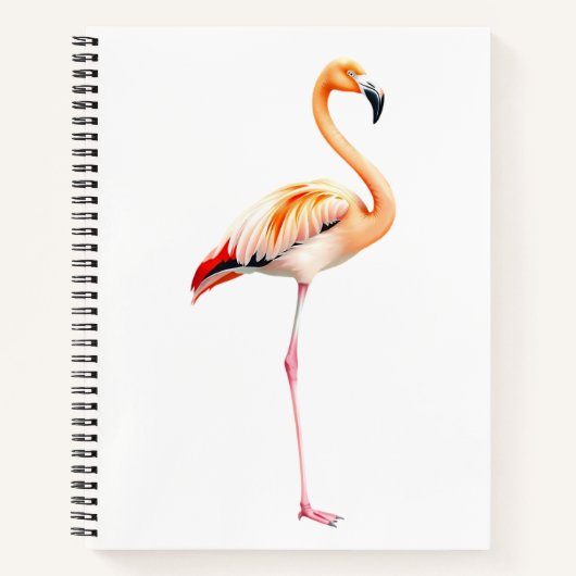 Flamingo Notizblock (Vorderseite)