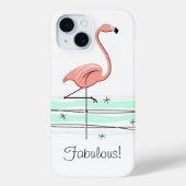 Flamingo Ocean 'Fabulous!' iPhone Gehäuse Case-Mate iPhone Hülle (Rückseite)