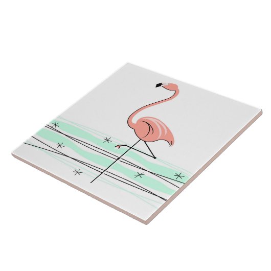 Flamingo Ocean flip Fliese (Seite)