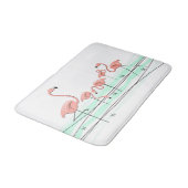 Flamingo Ocean Group Badematte (Schrägansicht)