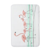 Flamingo Ocean Group Badematte (Vorderseite Vertikal)