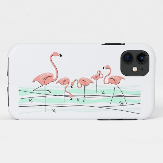 Flamingo Ocean Group iPhone 11 zäh Case-Mate iPhone Hülle (Rückseite (Horizontal))