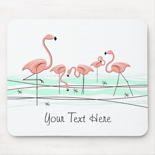 Flamingo Ocean Group "Text" Mousepad (Vorne)