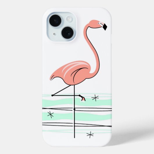 Flamingo Ocean iPhone Gehäuse Case-Mate iPhone Hülle (Rückseite)