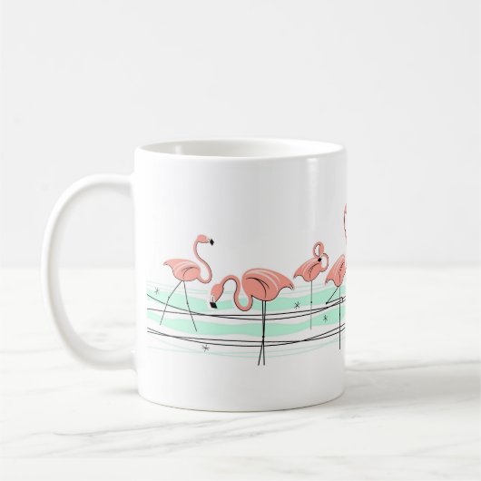 Flamingo Ocean Line Tasse (Links)