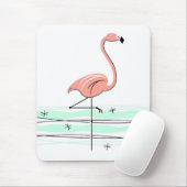 Flamingo Ocean Mousepad (Mit Mouse)