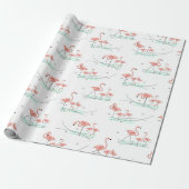 Flamingo Ocean Multi Geschenkpapier (Ungerollt)