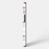 Flamingo Ocean Multi iPad Mini Hülle iPhone Hülle (Linke Seite)
