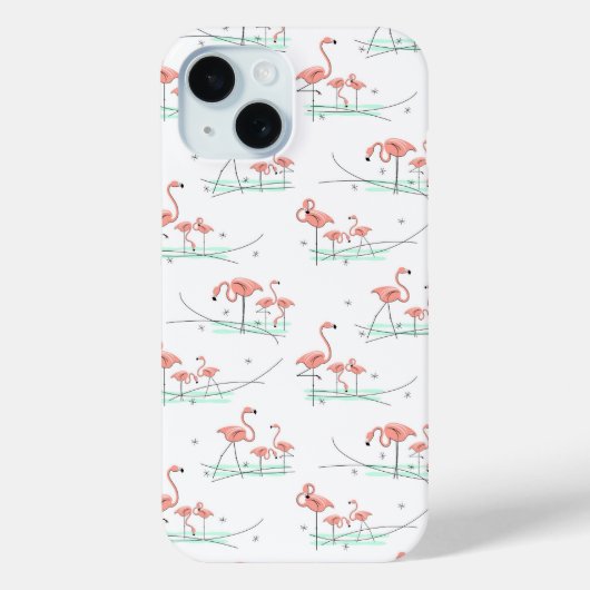 Flamingo Ocean Multi iPhone Gehäuse Case-Mate iPhone Hülle (Rückseite)