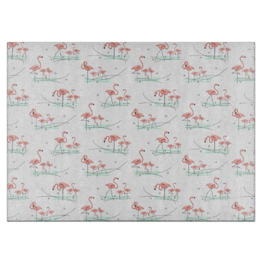 Flamingo Ocean Multi-Schneidebrett Schneidebrett (Vorderseite)