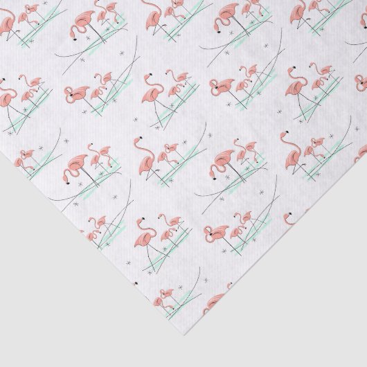 Flamingo Ocean Multi Tissue Paper Seidenpapier (Ausschnitt)