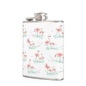Flamingo Ocean Multi umhüllte Flasche Flachmann (Links)