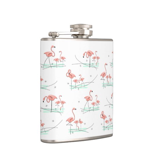 Flamingo Ocean Multiumwickelter Kolben Flachmann (Rechts)