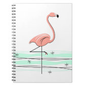 Flamingo Ocean Notebook Notizblock (Vorderseite)