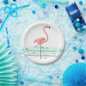 Flamingo Ocean Papierplatte Pappteller (Party)
