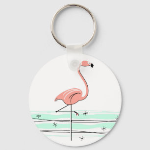 Flamingo Ocean Schlüsselkette Schlüsselanhänger