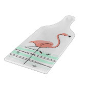Flamingo Ocean Schneidebrett Paddel (Ecke)