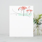 Flamingo Ocean Trio (Stehend Vorderseite)