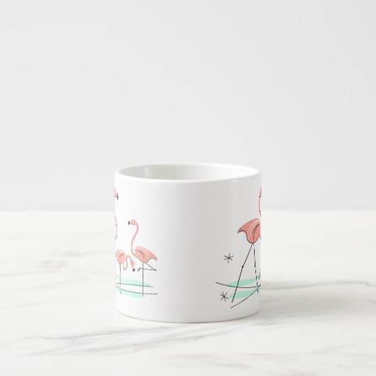 Flamingo Ocean Trio 2 Espresso Tasse (Vorderseite)