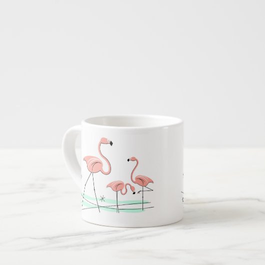 Flamingo Ocean Trio 2 Espresso Tasse (Vorderseite Links)