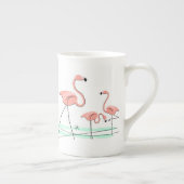 Flamingo Ocean Trio 2 Knochen China Tasse (Rechts)