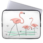 Flamingo Ocean Trio 2 Laptop-Ärmel Laptopschutzhülle (Vorderseite)