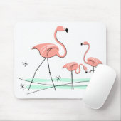 Flamingo Ocean Trio 2 mousepad (Mit Mouse)