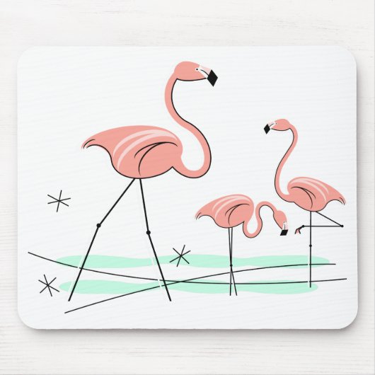 Flamingo Ocean Trio 2 mousepad (Vorne)