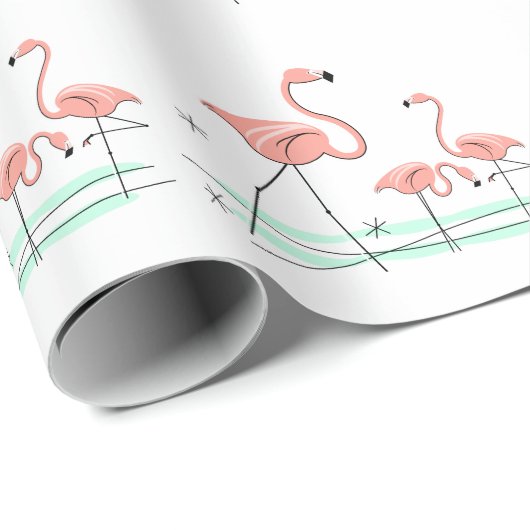 Flamingo Ocean Trio 2 Packpapier (Rolleneckpunkt)