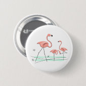 Flamingo Ocean Trio 2 Schaltfläche Button (Vorne & Hinten)