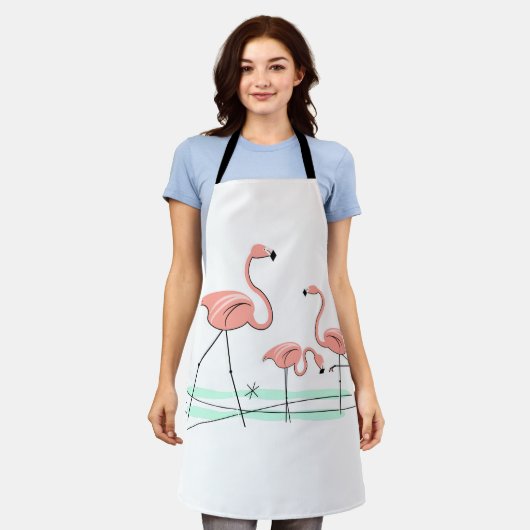 Flamingo Ocean Trio 2 Schürze (Getragen)